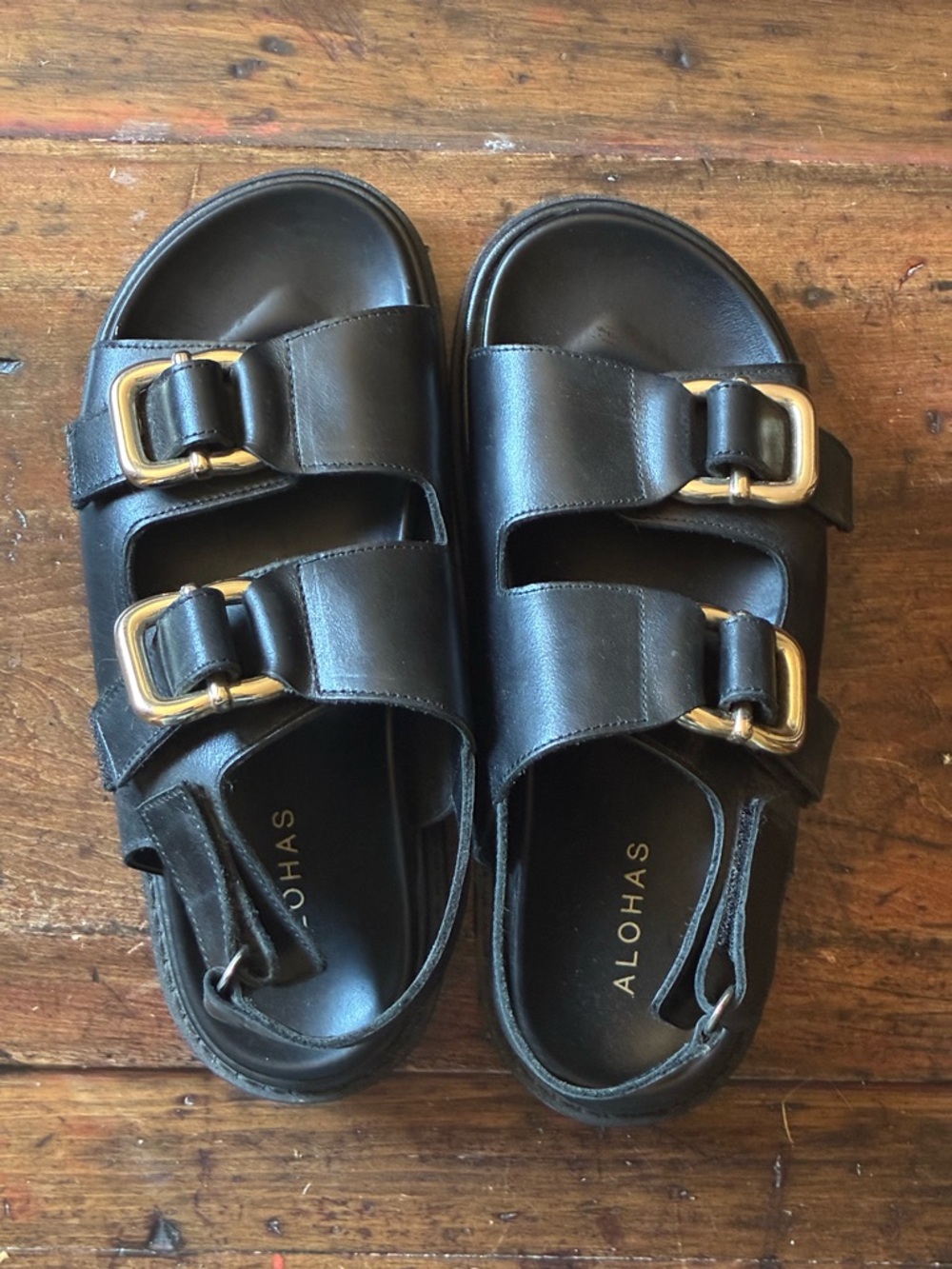 Alohas 100% Leather Sandals BNWOT